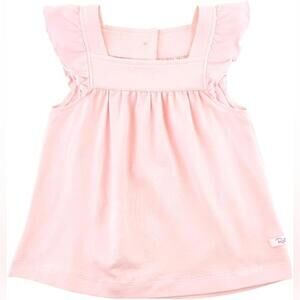 NWT RuffleButts Toddler Girls Tank Top, Pink, 8
